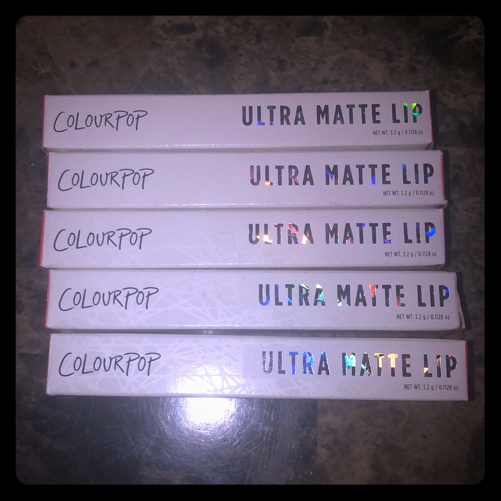 Never used COLOURPOP Lipsticks